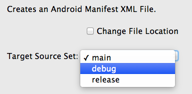 alt Debug add manifest source set!